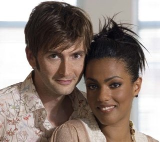 David Tennant and Freema Agyeman 