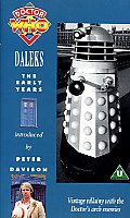 Daleks: The Early Years VHS Video Cover