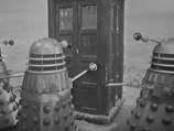 The Daleks Surround the TARDIS