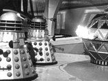 The Daleks and Mechanoids Battle it Out