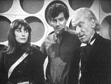 Sara Kingdom, Steven and The Doctor in the TARDIS
