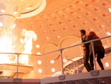 The TARDIS On Fire