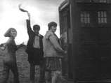 Departing in the TARDIS