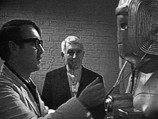 Gregory and Tobias Vaughn with a Cyberman