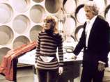 The Doctor and Jo in the TARDIS