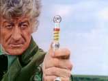 The Doctor with his Sonic Screwdriver