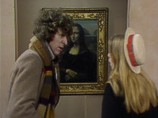 Romana and The Doctor Admiring the Mona Lisa