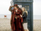 The Doctor and Romana at Brighton