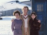 Tegan and Nyssa with The Doctor